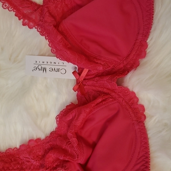 Curve Muse Unlined Underwire Bra NWT - Picture 2 of 12